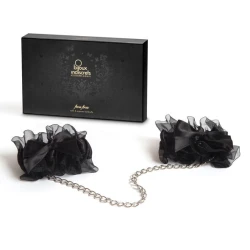 BIJOUX - Indiscrets Frou Frou - Set cătușe din organza, Roz