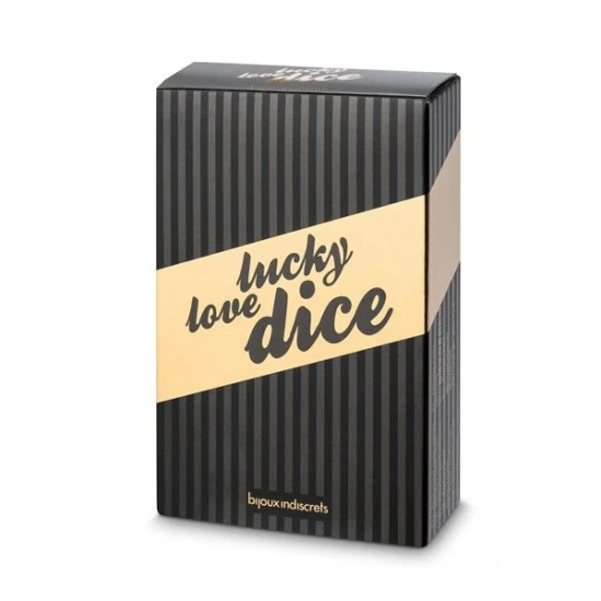 BIJOUX - Joc de zaruri pentru cupluri, model „Lucky Dice of Love”, multicolor