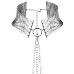 BIJOUX - Colier Tip Produs Metalic, Argintiu