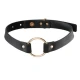 Choker tip colier BDSM, Negru
