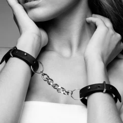 BIJOUX - INDISCRETS - Maze - Brățări tip cătușe, Negru