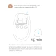 U-Tonic aparat electrostimulare pentru tonifiere, fermare, relaxare, set cu 4 unități vibrante