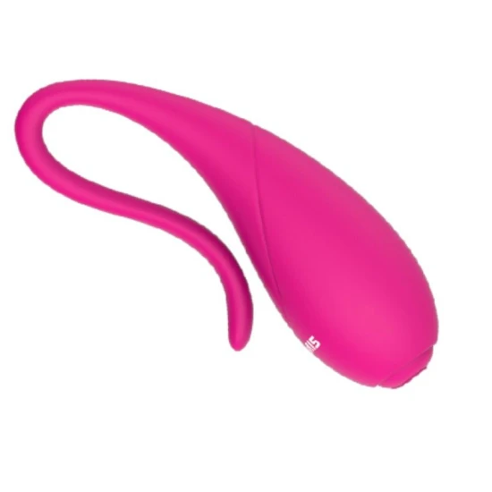 Jucarie vibratoare pentru cupluri din silicon, roz