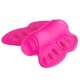 Vibrator mini fluture din silicon și ABS, roz
