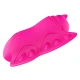Vibrator mini fluture din silicon și ABS, roz
