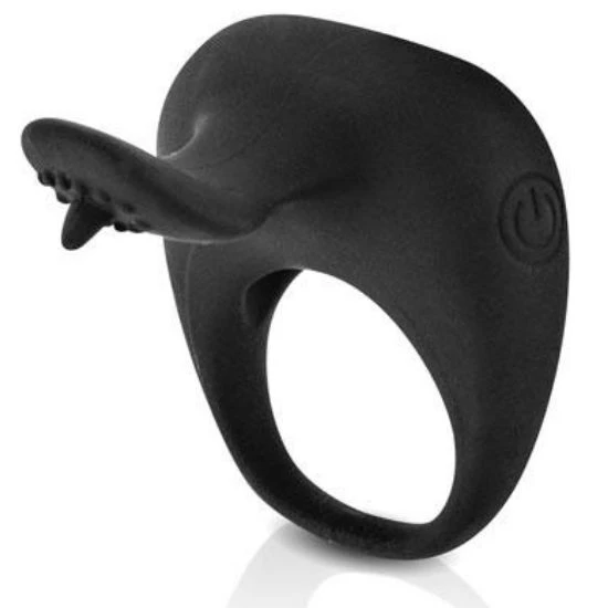 Inel vibrator tip degetar, Negru