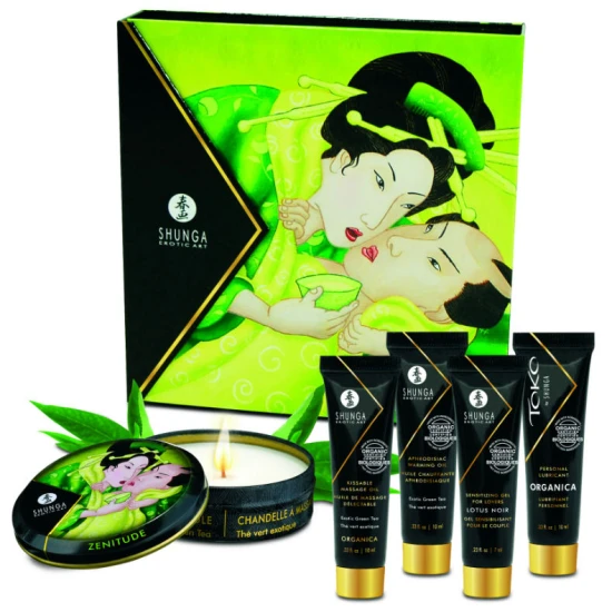 SHUNGA - Set produse, Ceai verde organic