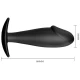 Plug Anal - Design Penis, Negru, Mărime Unică