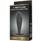 Plug Anal - Design Penis, Negru, Mărime Unică