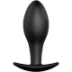 Plug Anal - Anchor, Negru, 8.5 cm