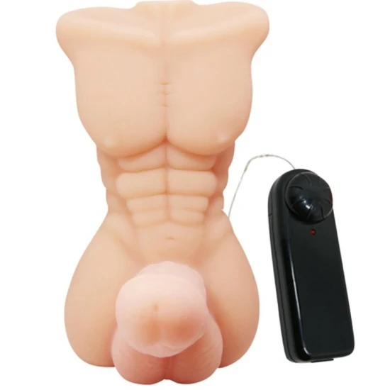 Torso Vibrant Temptation - TPR, ABS, Mărime Mare.