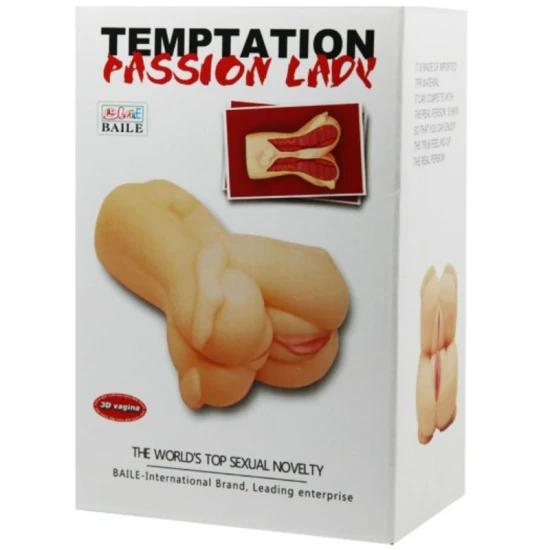 Temptation Passion Lady - Masturbator pentru trei persoane, Roz