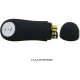 Plug Anal Pretty Love, Silicon, 12 Moduri Vibrații, Negru