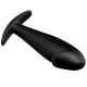 Plug Anal Pretty Love, Silicon, 12 Moduri Vibrații, Negru