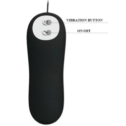 Plug anal Formă ancoră, Silicon, Negru