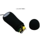 Plug anal Formă ancoră, Silicon, Negru
