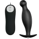 Plug Anal Pretty Love, Silicon, 12 Moduri Vibrații, Negru