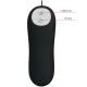 Plug Anal Pretty Love, Silicon, 12 Moduri Vibrații, Negru