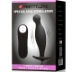Plug Anal Pretty Love, Silicon, 12 Moduri Vibrații, Negru