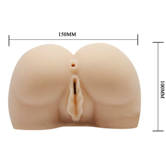 VIBRATOR REALIST - Vagin și anus, Natural