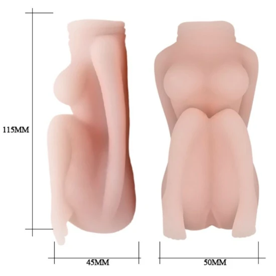 Masturbator Mini - Design Feminin, Realist, Mărime Unică