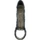 Manșon Extensie Penis BAILE, cu strap pentru testicule, 11.5 cm