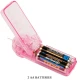 Ham cu fluture vibrator cu mai multe viteze, Roz