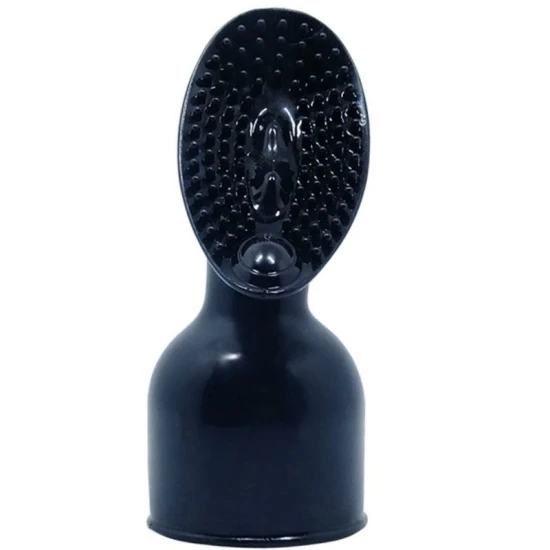 Cap interschimbabil pentru stimulare clitoridiană, Negru