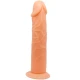 DILDO REALIST - Model cu ventuză, Culoare naturală - 19.8 cm
