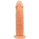 DILDO REALIST - Model cu ventuză, Culoare naturală - 19.8 cm