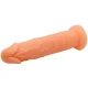 DILDO REALIST - Model cu ventuză, Culoare naturală - 19.8 cm