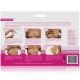 BYE-BRA - Enhancer pentru sâni + huse pentru mameloane, cupe din silicon, F/H