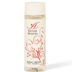 Lubrifiant Extase Sensual - Aromă de Căpșuni, 100 ML
