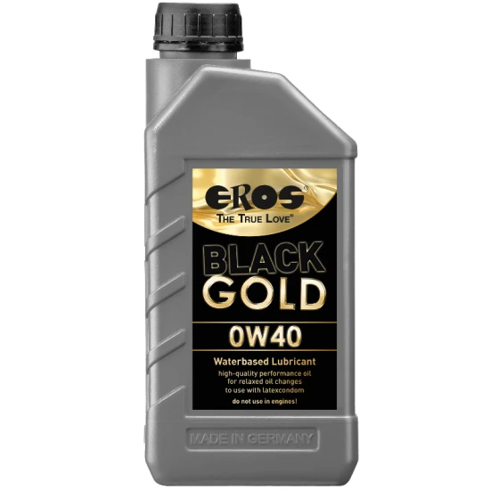 Lubrifiant pe bază de apă negru Gold, negru, 1000 ml