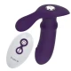 Stimulatoare anală prostată cu telecomandă, silicon, negru