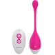 Vibrator remote control din silicon, roz