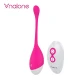 Vibrator remote control din silicon, roz