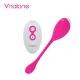 Vibrator remote control din silicon, roz