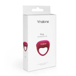 Inel Vibrator Love din silicon, roz
