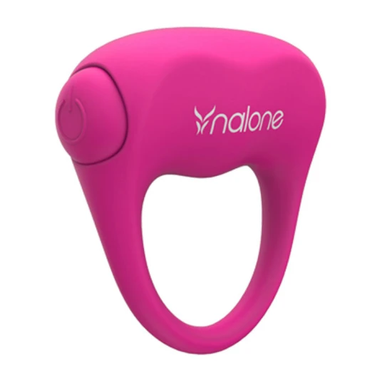 Inel Vibrator Love din silicon, roz