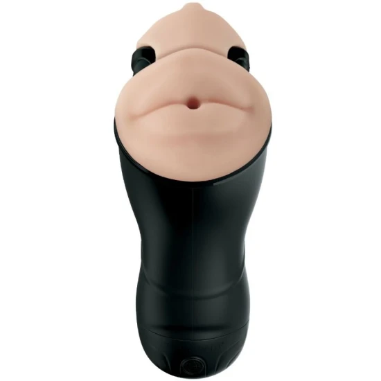 Dispozitiv masturbator cu vibrații, penetrare dublă