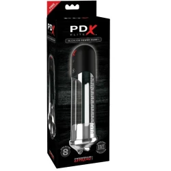 Pompa pentru penis BLOWJOB POWER PUMP - Tehnologie IST, Transparent, Mărime ajustabilă.