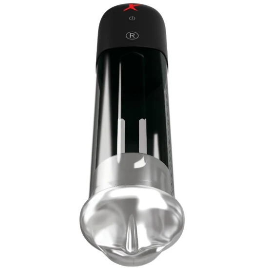 Pompa pentru penis BLOWJOB POWER PUMP - Tehnologie IST, Transparent, Mărime ajustabilă.