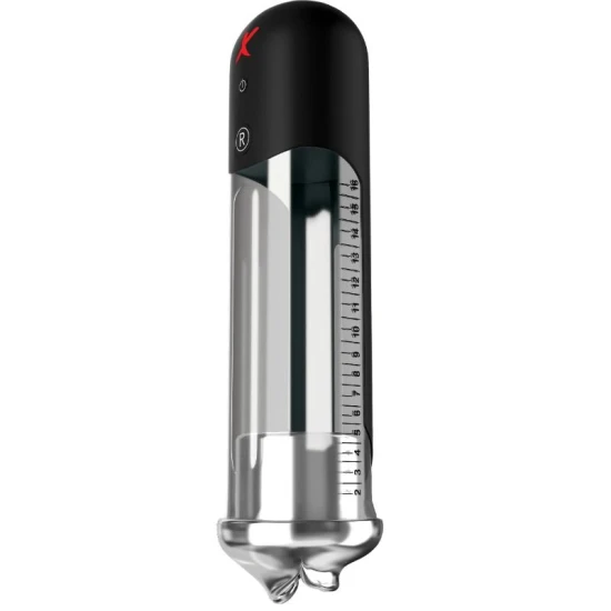 Pompa pentru penis BLOWJOB POWER PUMP - Tehnologie IST, Transparent, Mărime ajustabilă.