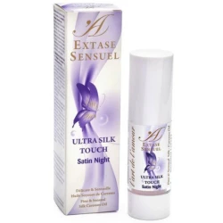 Ulei de masaj tip satin, Roz - Ultra Silk Touch Night Massage Oil