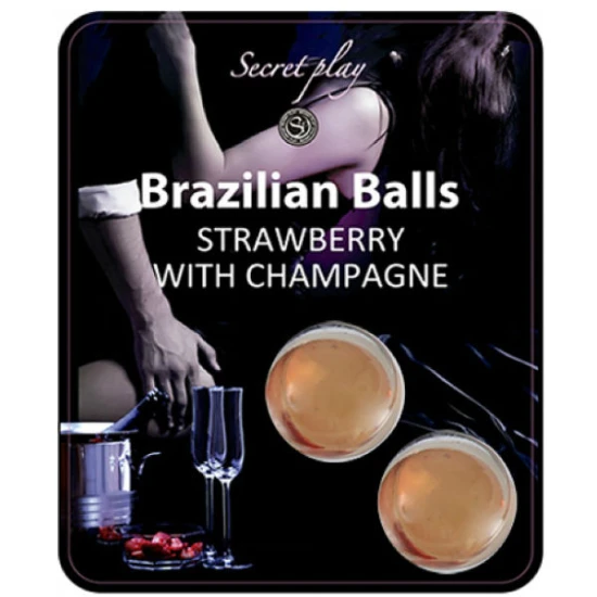 Set bile braziliene, Strawberry & Champagne