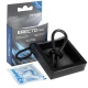 Inel din silicon PotenzDuo, Negru, M