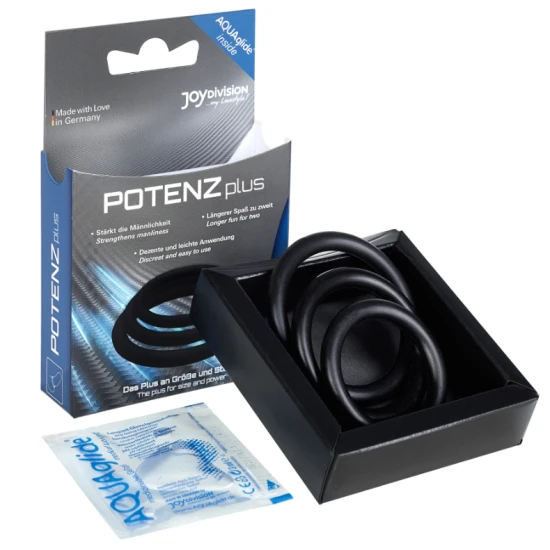 Set Inel PotenzDuo - Plus 3, Negru, S, M, L