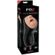 Masturbator tip stroker PDX ELITE - Vibrator pentru gât, Deep Throat, negru
