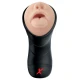 Masturbator tip stroker PDX ELITE - Vibrator pentru gât, Deep Throat, negru